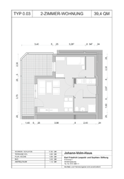 Typ 0.03 – 39,4 m²