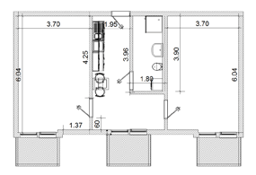 Typ 1+ – 63 m²