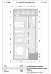 Typ 4A – 50 m²